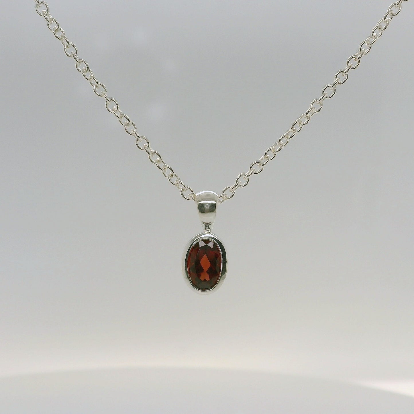 Garnet Pendant - January