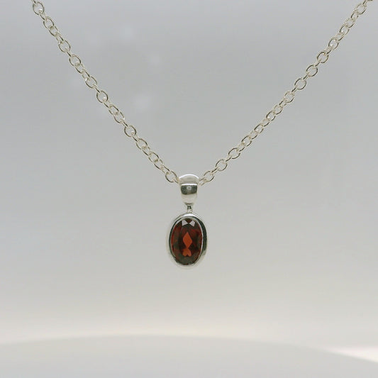 Garnet Pendant - January