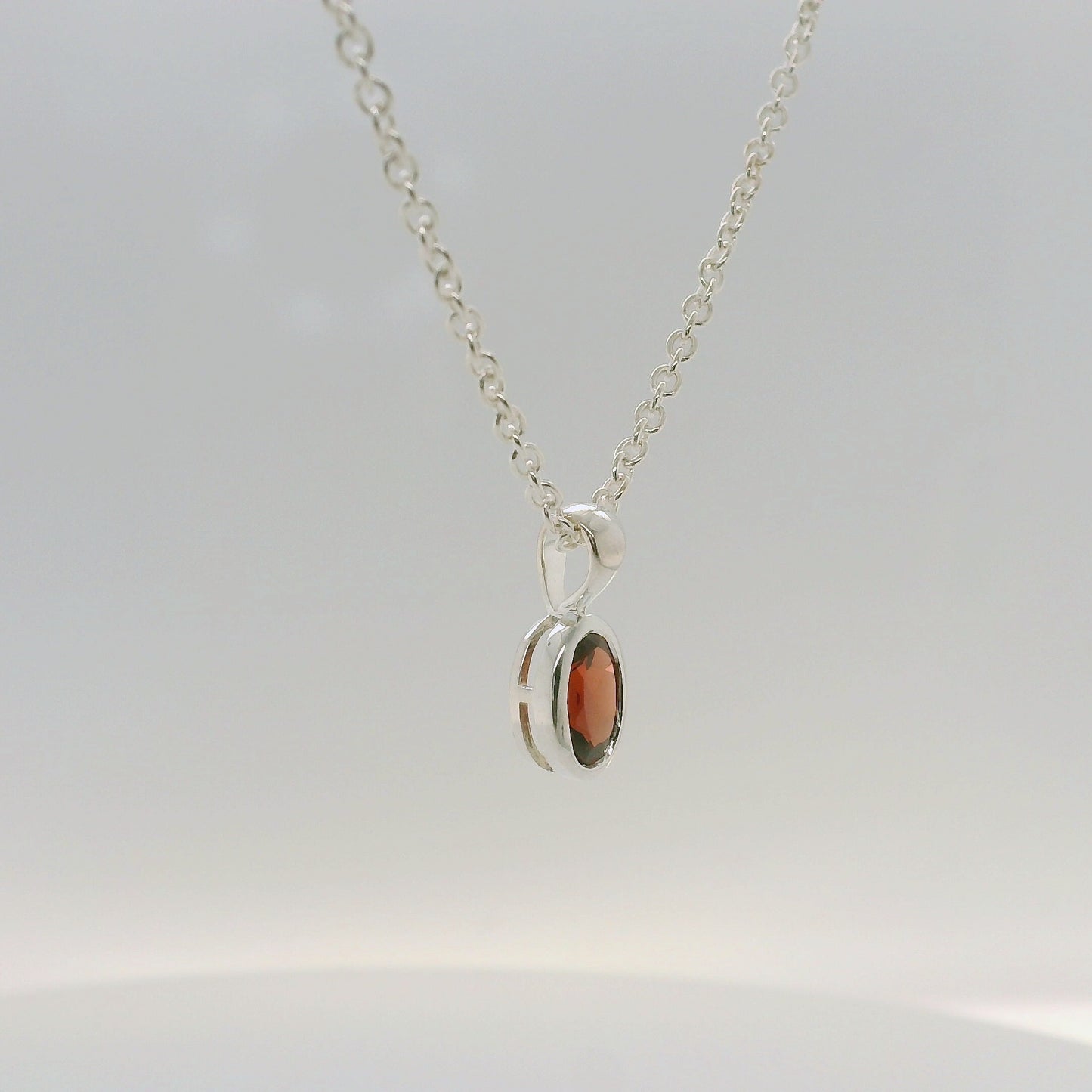 Garnet Pendant - January