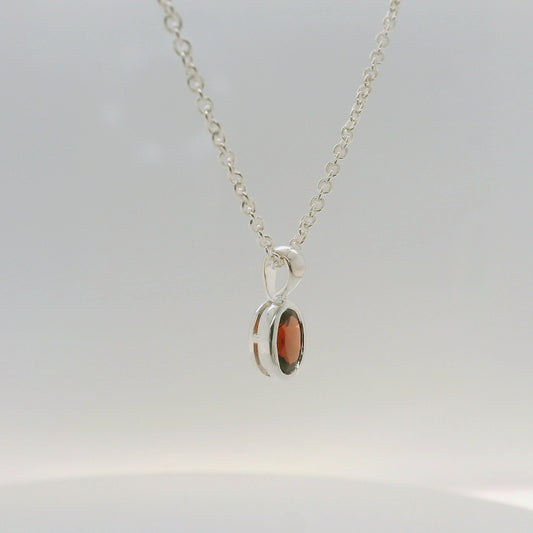 Garnet Pendant - January