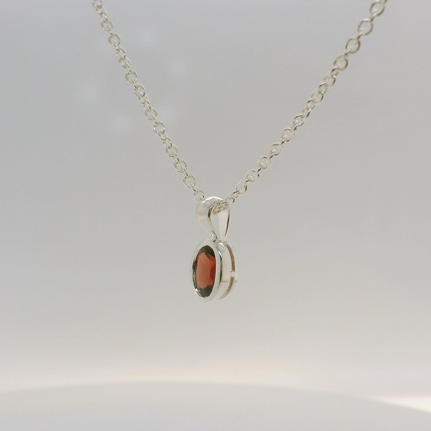 Garnet Pendant - January