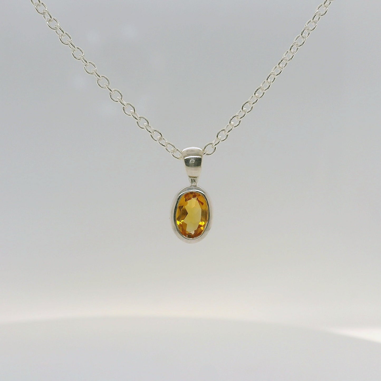 Citrine Pendant - November