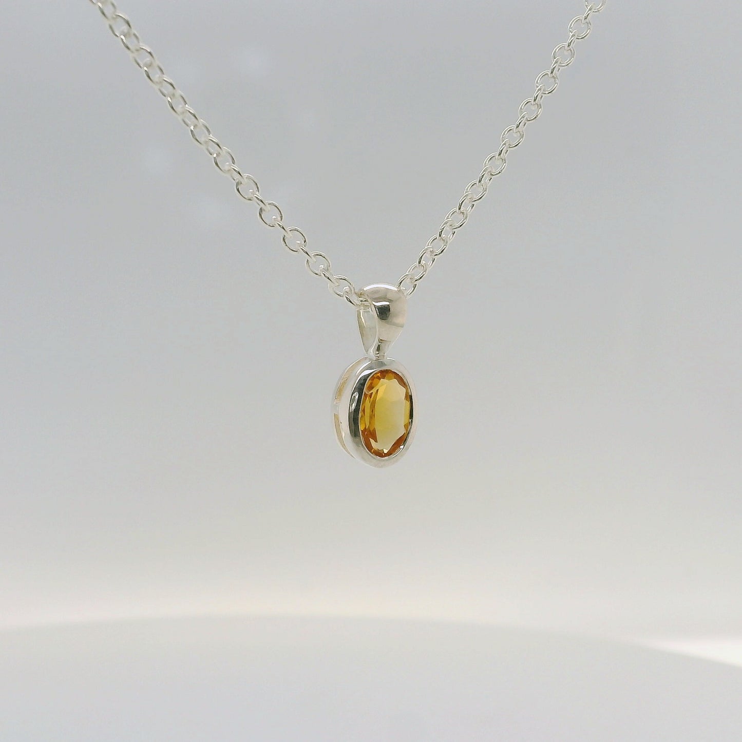Citrine Pendant - November