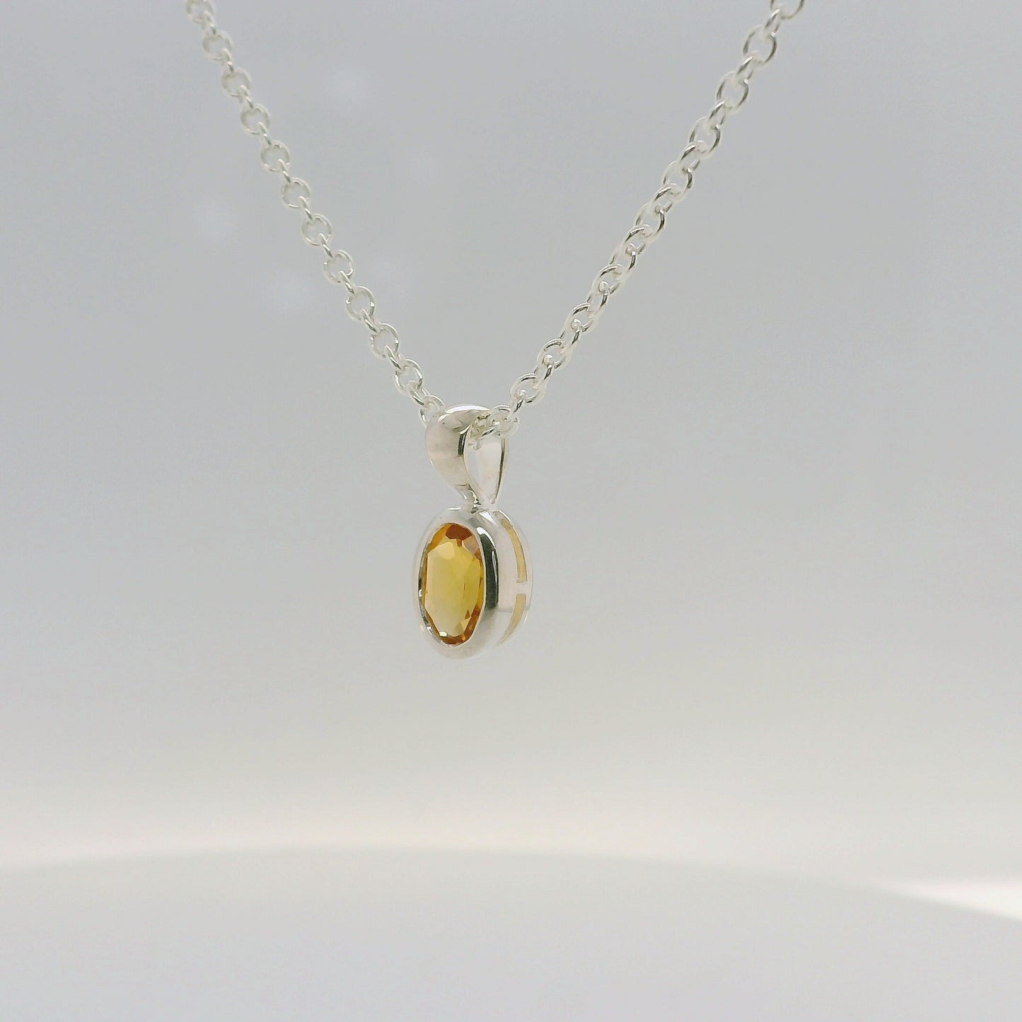 Citrine Pendant - November