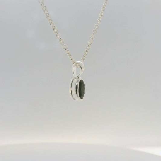 Black Sapphire Pendant - September