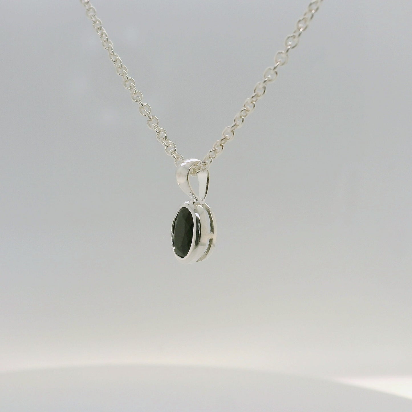 Black Sapphire Pendant - September