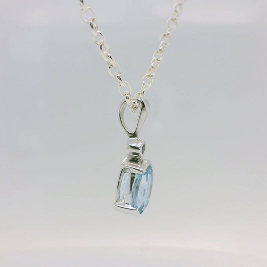 Topaz & Iolite Pendant