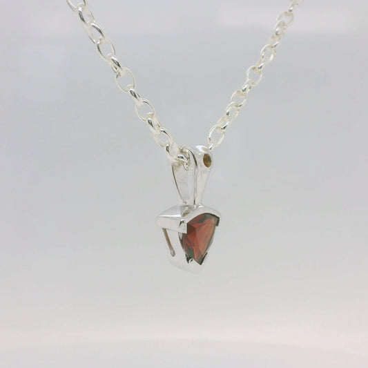 Garnet & Citrine Pendant