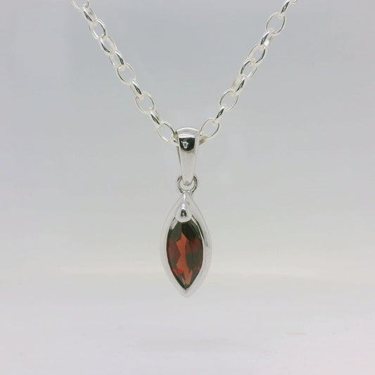 Marquise Garnet Pendant