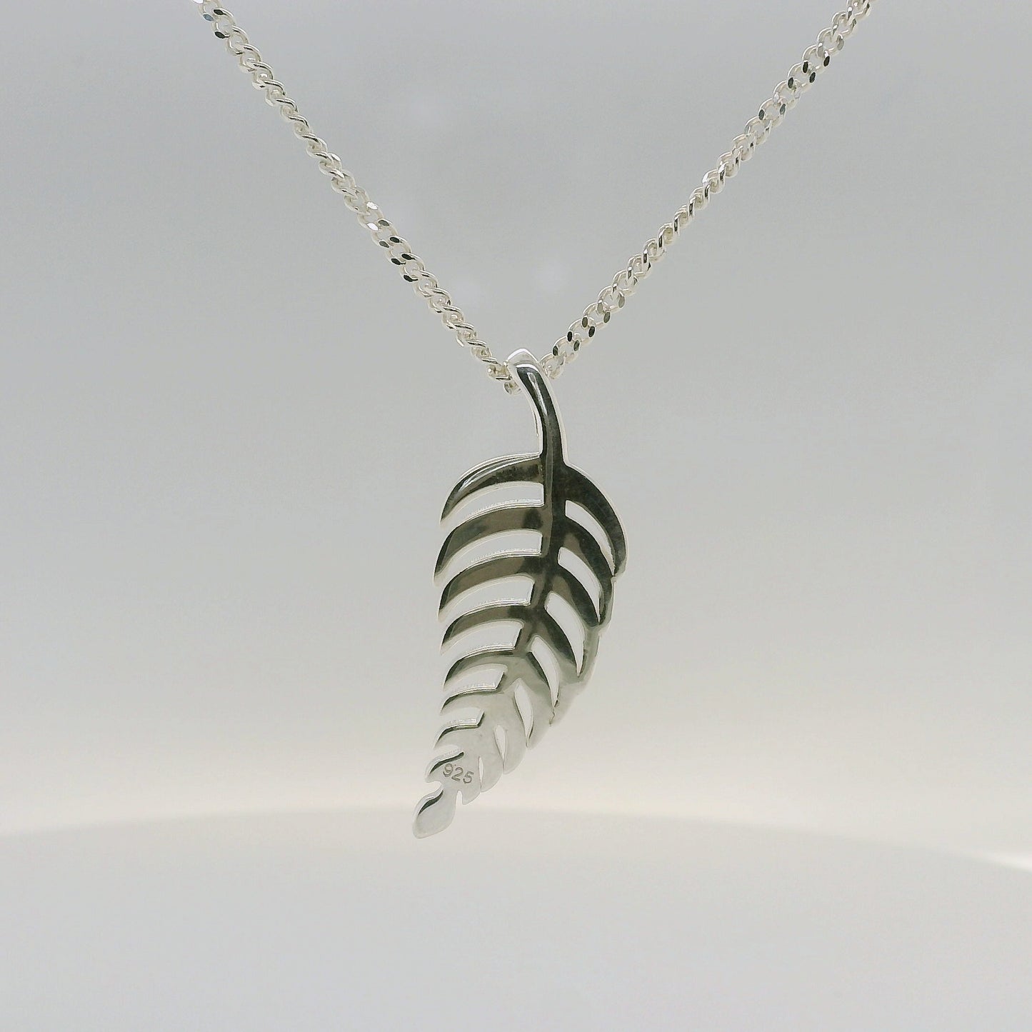 Silver Fern Necklace