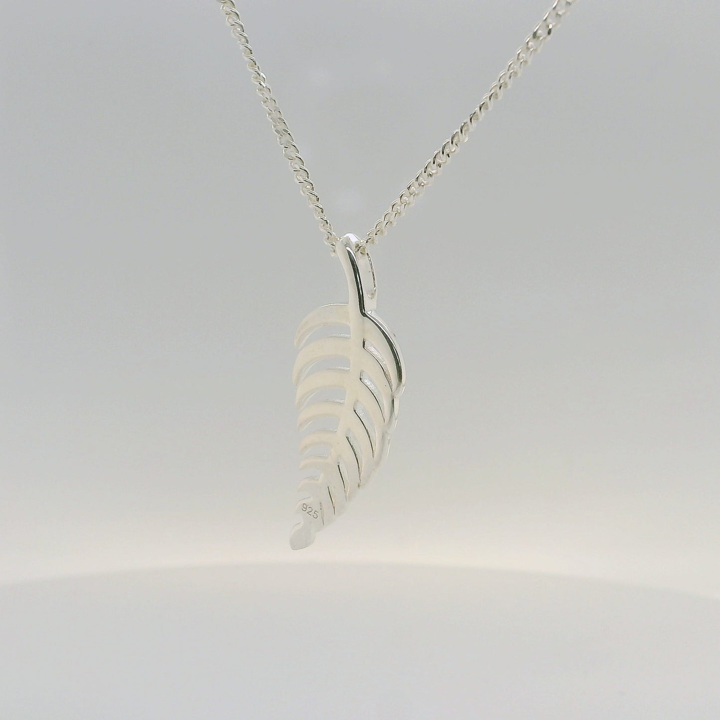 Silver Fern Necklace