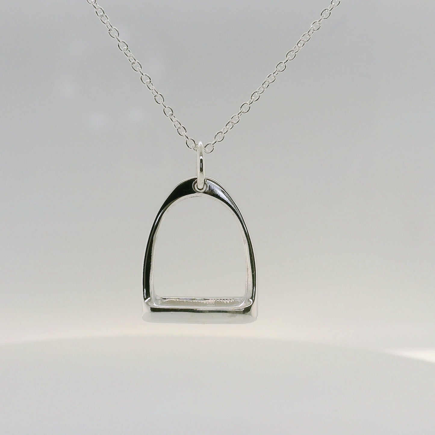 Small Stirrup Pendant