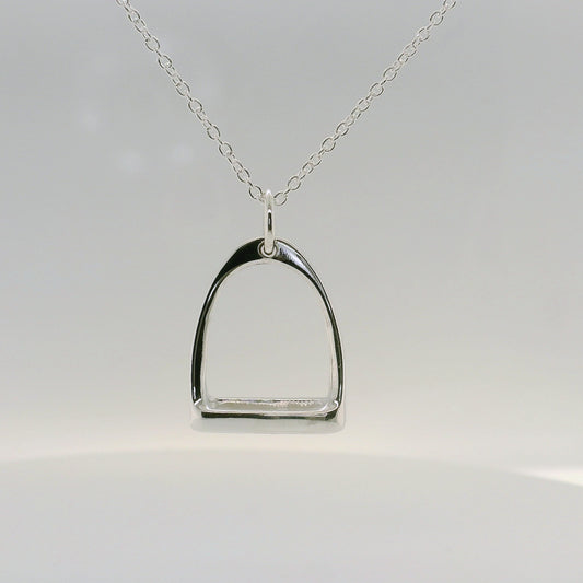 Small Stirrup Pendant