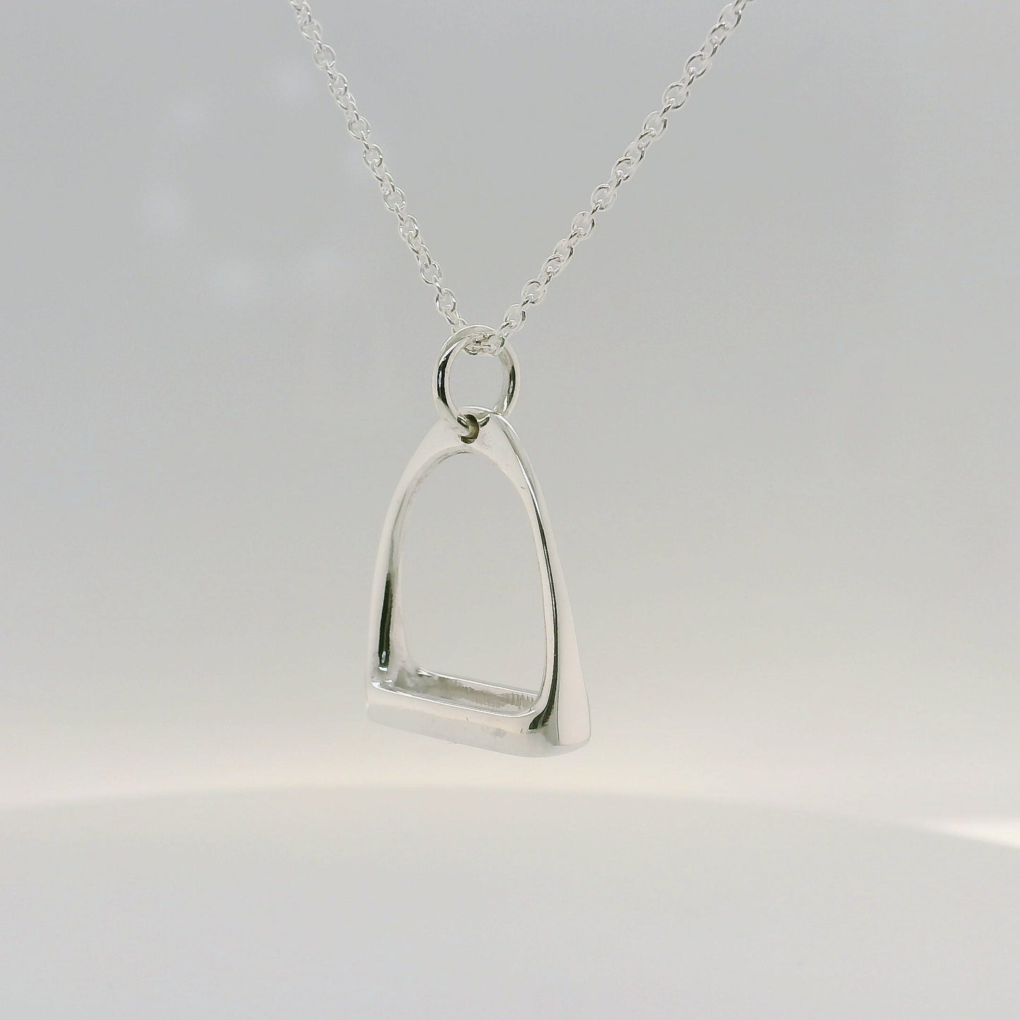 Small Stirrup Pendant