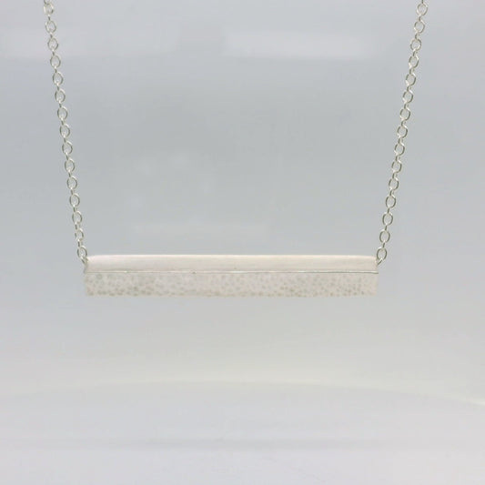 Textured Tube Necklace