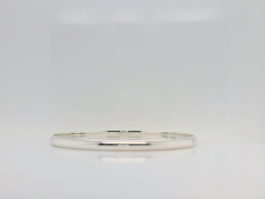 Silver Solid Bangle