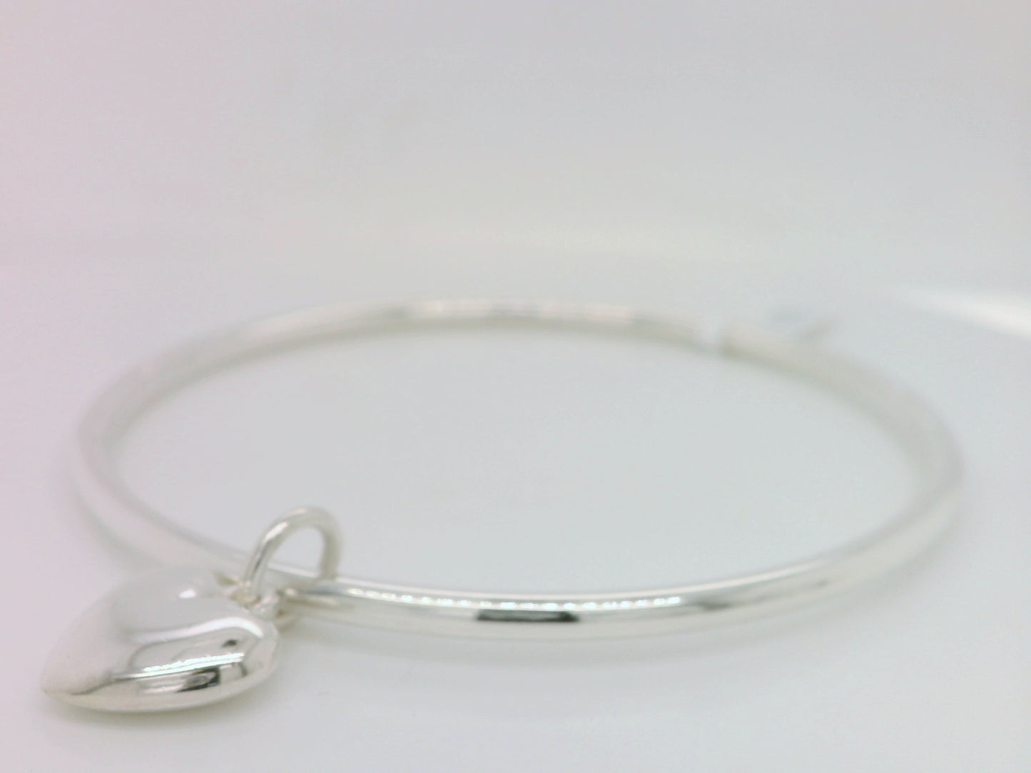 Hanging Heart Bangle
