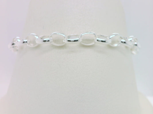 Oval Belcher Bracelet