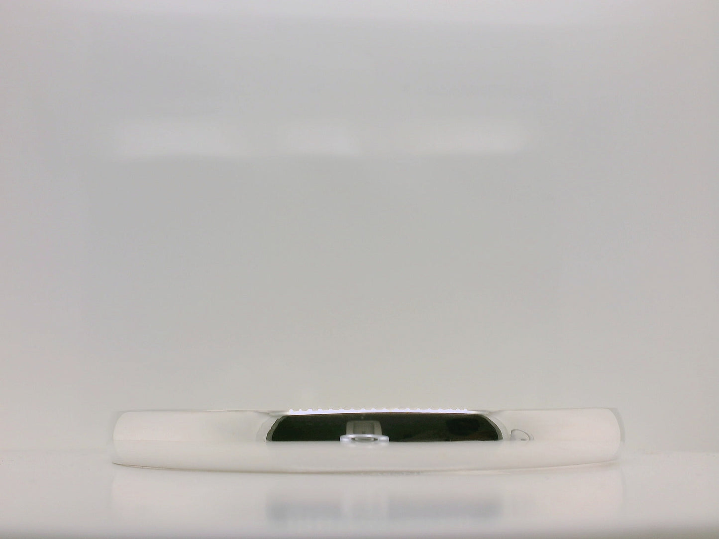 Silver Half Round Bangle