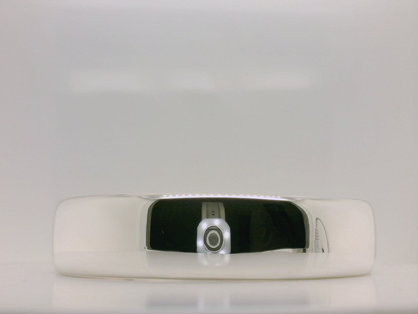 Silver Wide Bangle