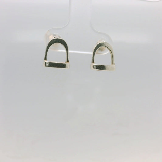 Stirrup Stud Earrings
