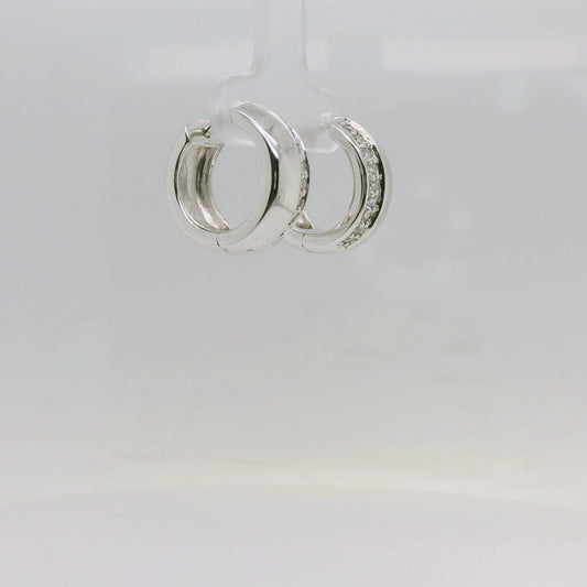 CZ set Huggie