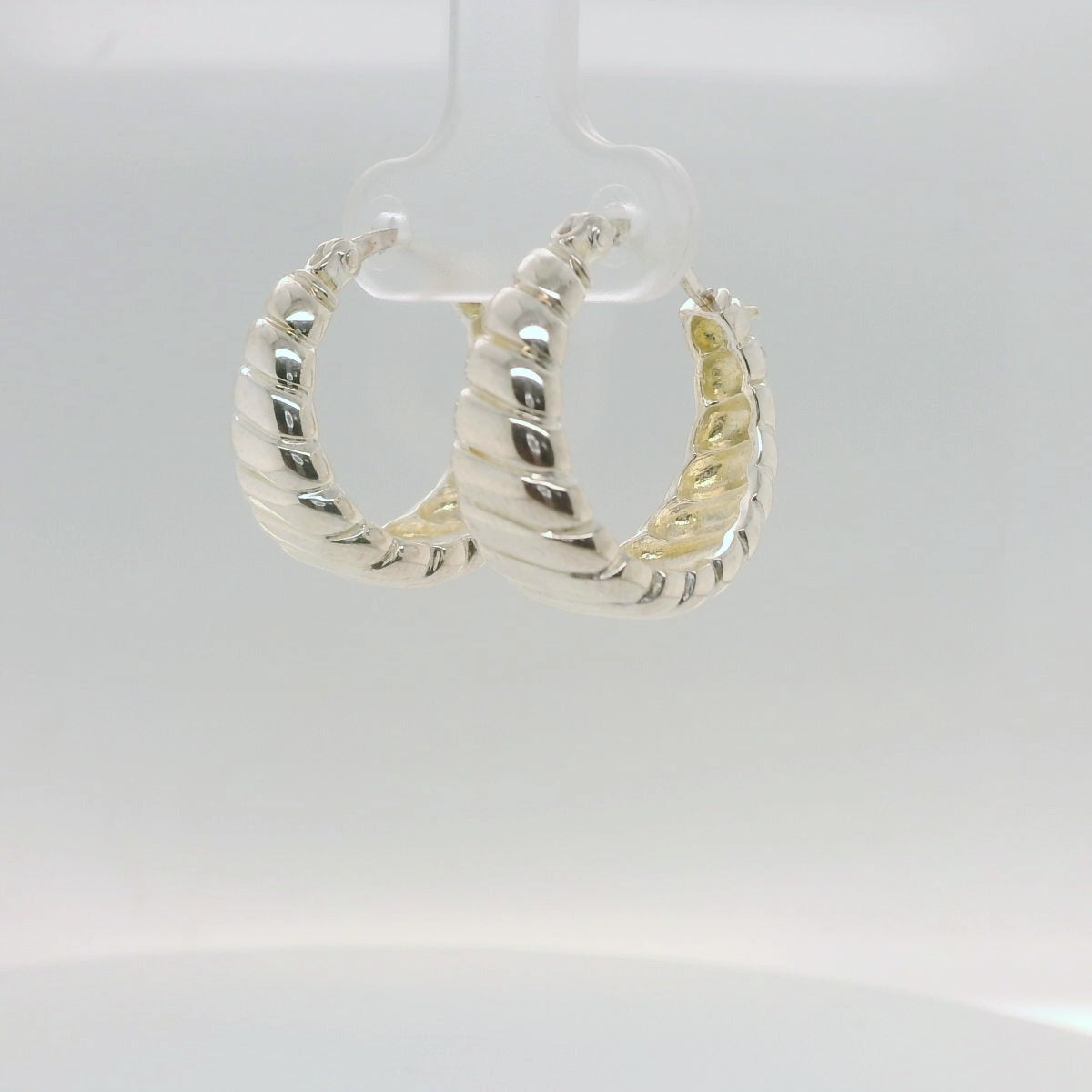 Silver Thalassa Hoop