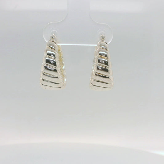 Silver Thalassa Hoop