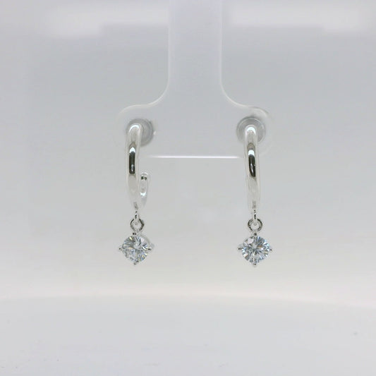 CZ Drop Earrings