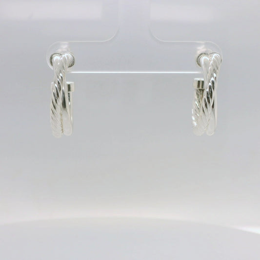 Double twisted Woven Earring