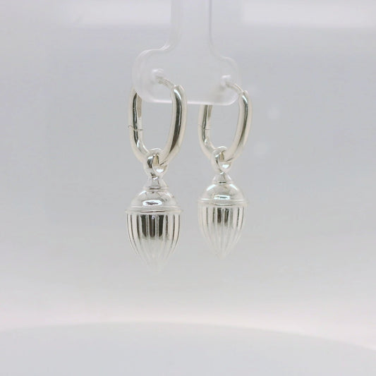 Silver Acorn Drops