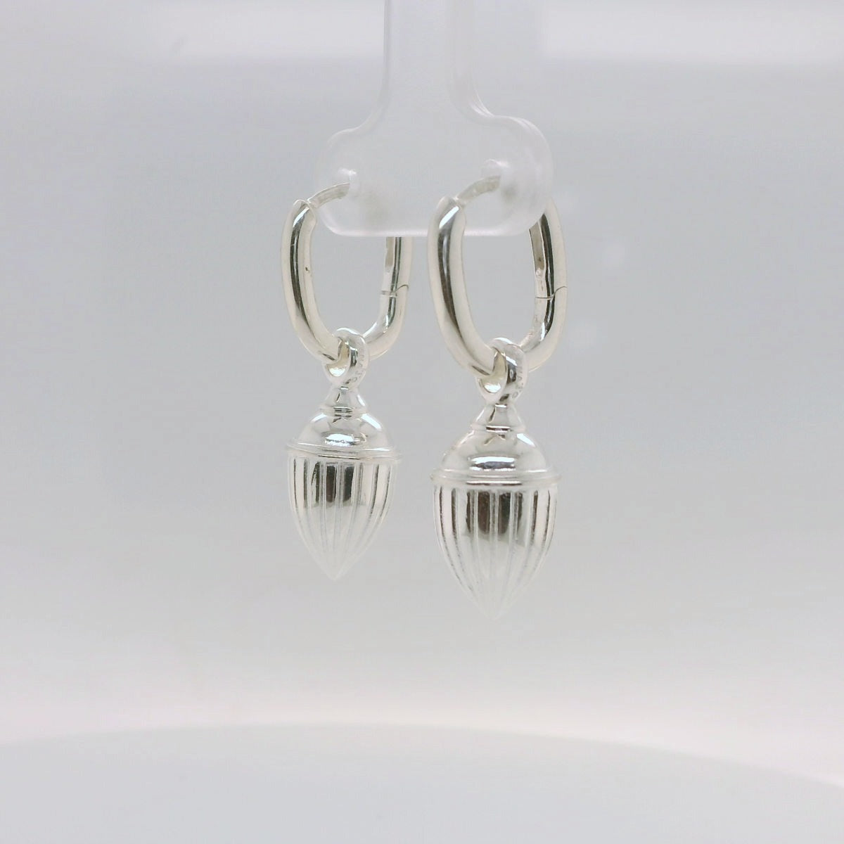 Silver Acorn Drops