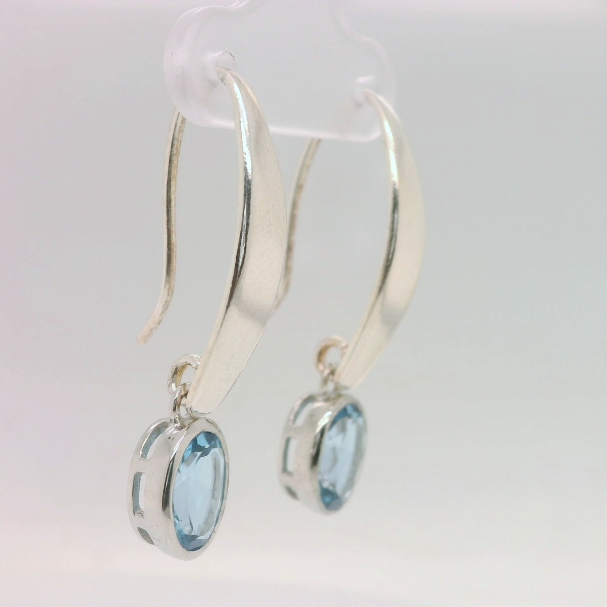 Swiss Blue Topaz Drops