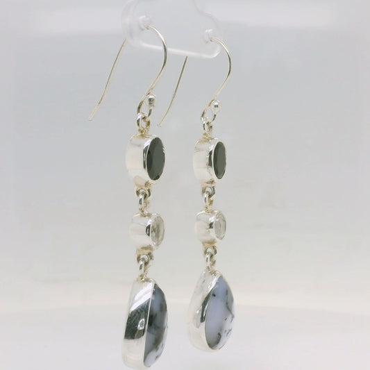 Multi Stone Earrings