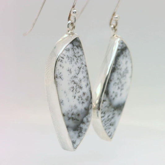 Dentritic Agate Earrings