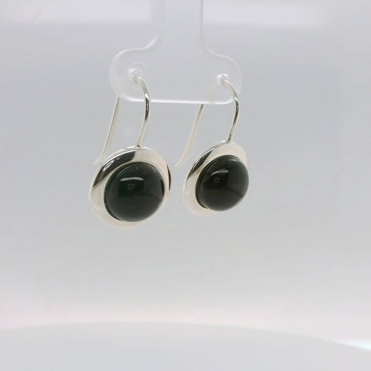 Husk Onyx Drop Earrings