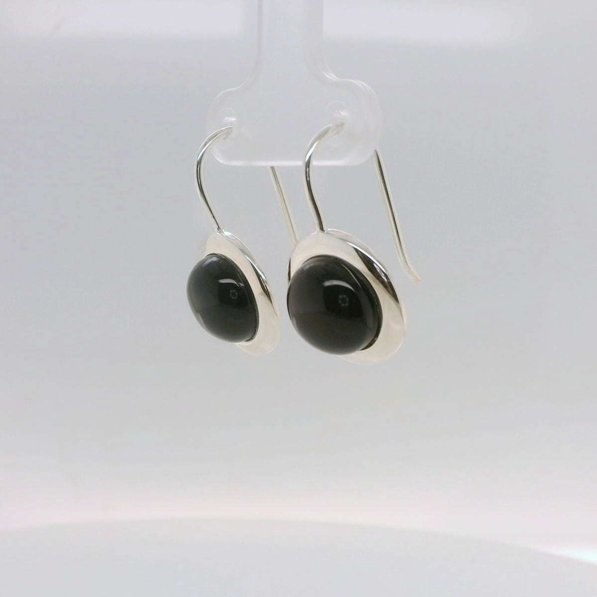 Husk Onyx Drop Earrings