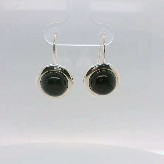 Husk Onyx Drop Earrings