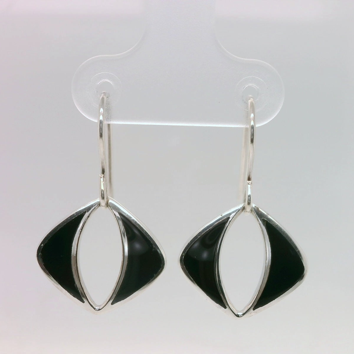 Black Onyx Drop Earrings