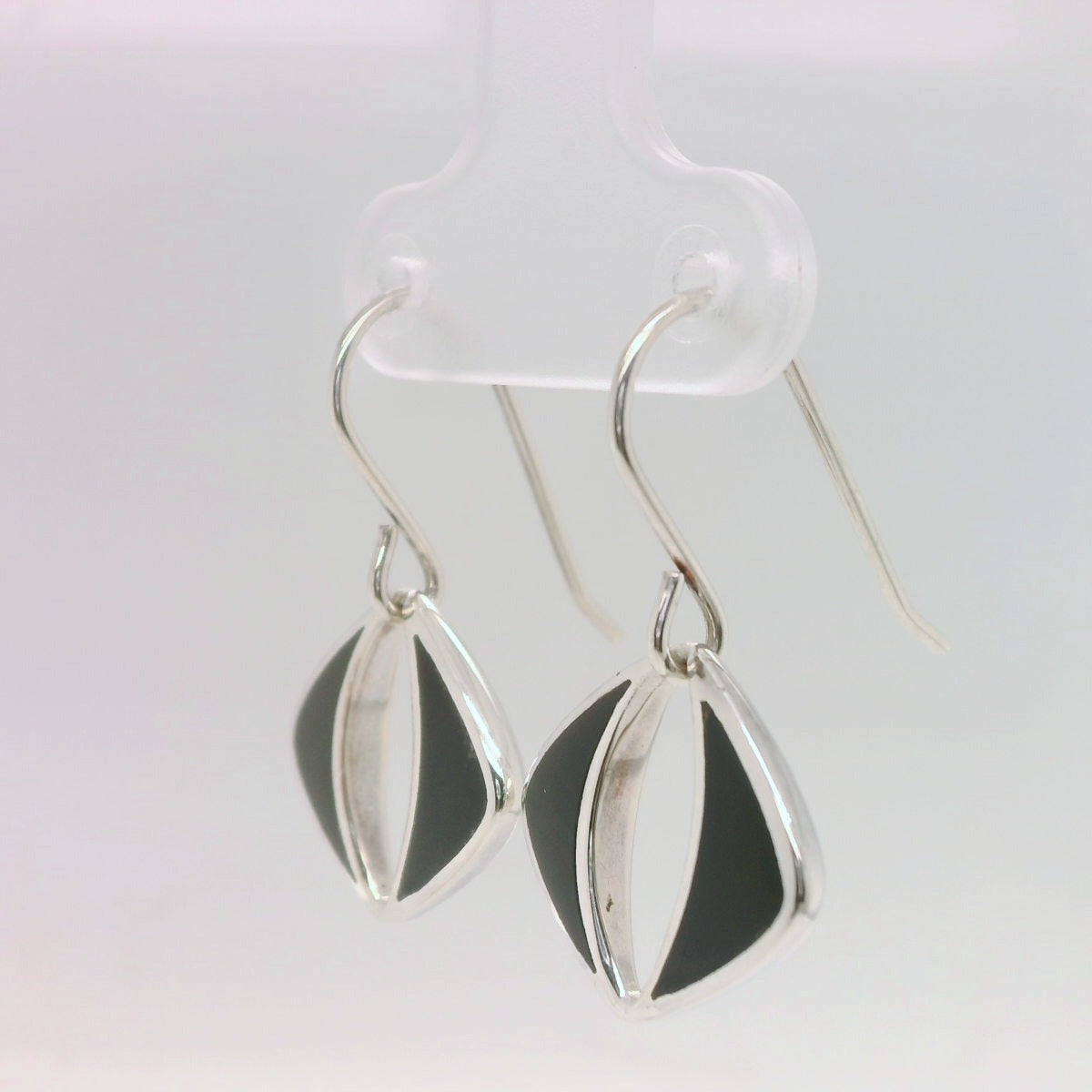 Black Onyx Drop Earrings