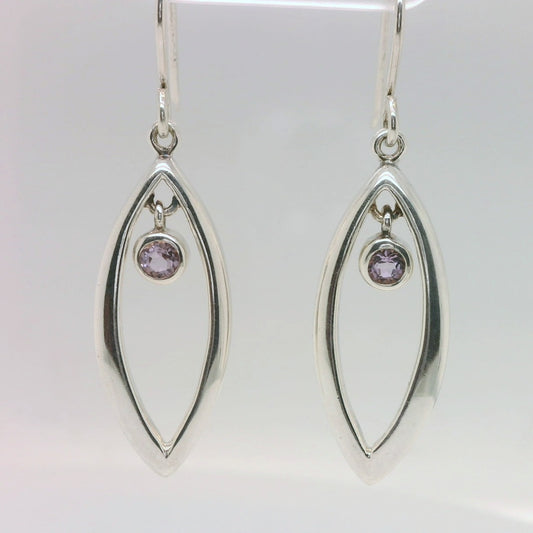 Cut-Out Amethyst Drops