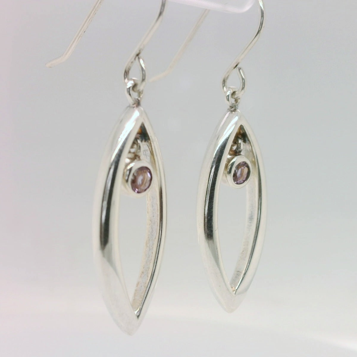 Cut-Out Amethyst Drops