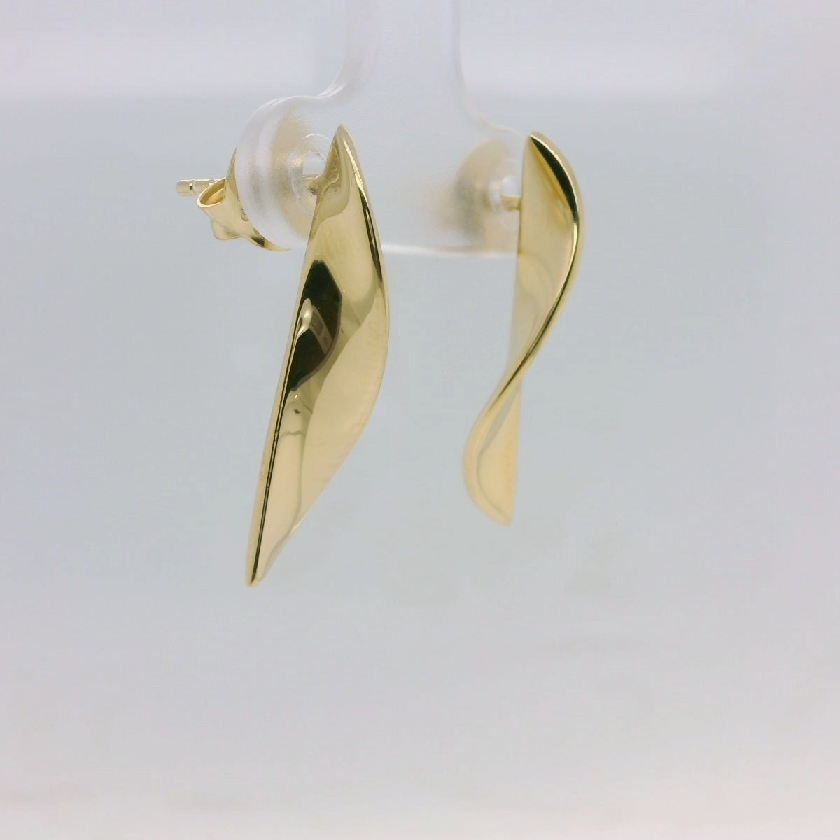 Twisted Leaf Earrings