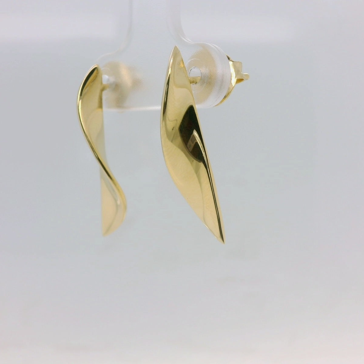 Twisted Leaf Earrings