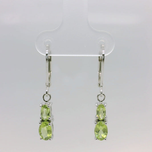 Peridot Drop Earrings