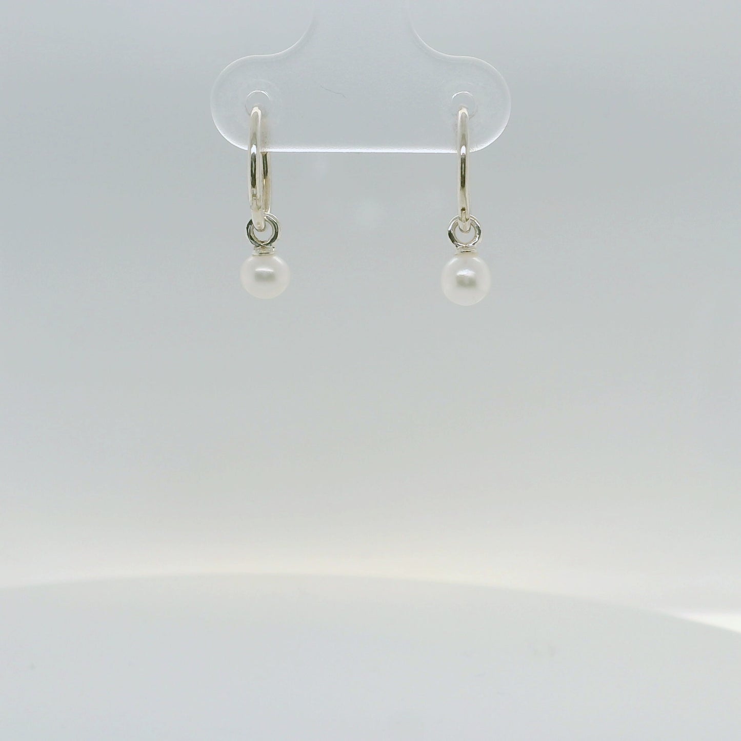 Pearl Sleeper Earrings