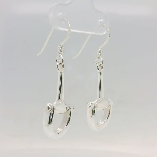 Horse Bit Drop Earrings