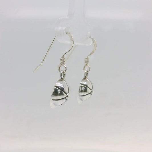 Horse Rider Helmet Earrings