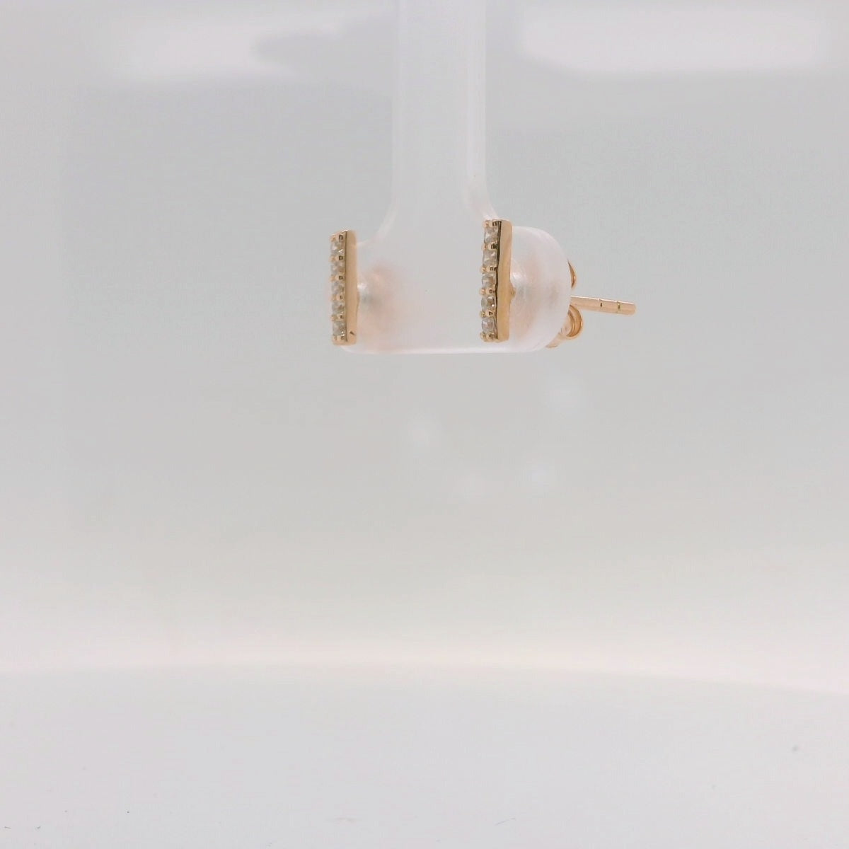 Rose Bar Studs