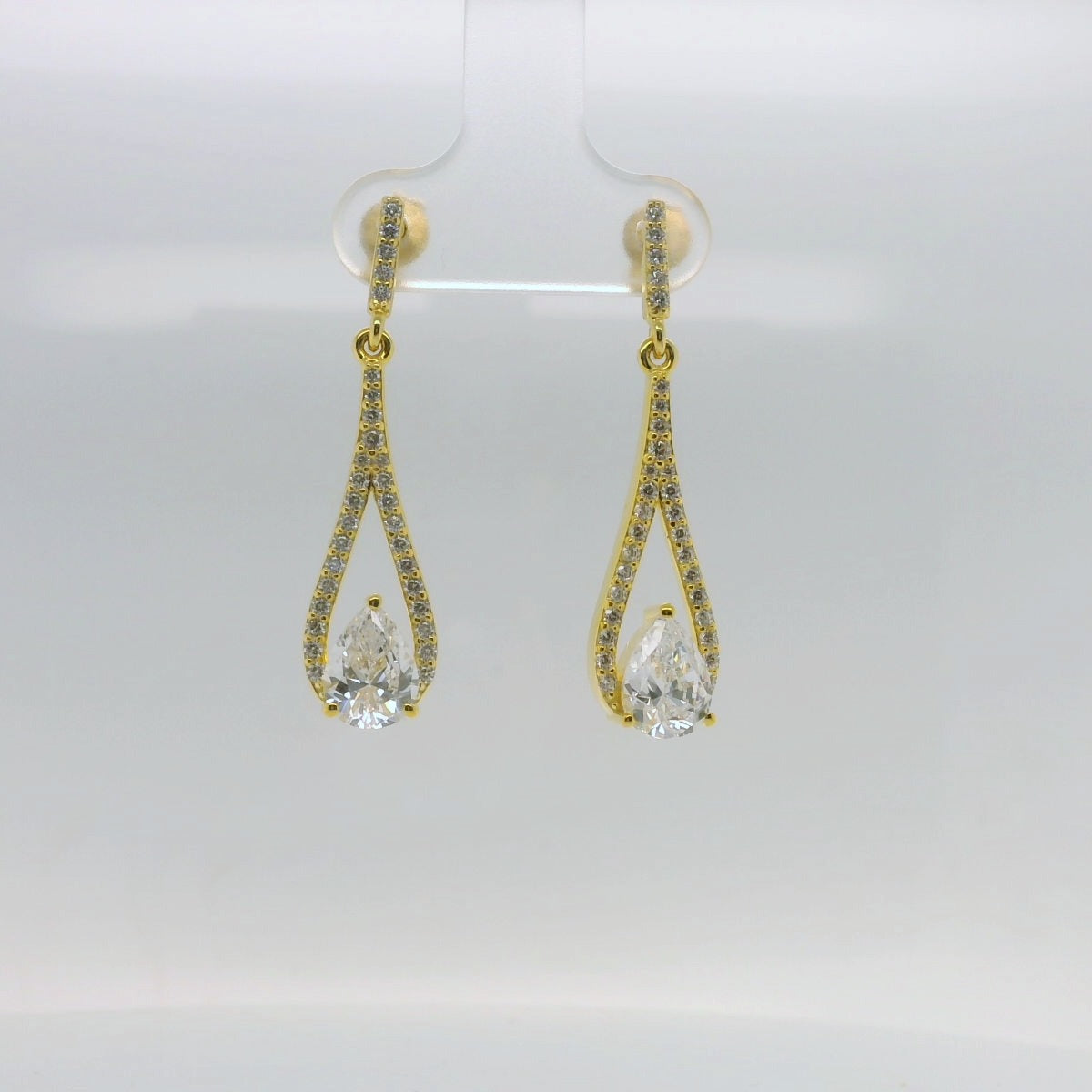 Yellow Teardrop Earring
